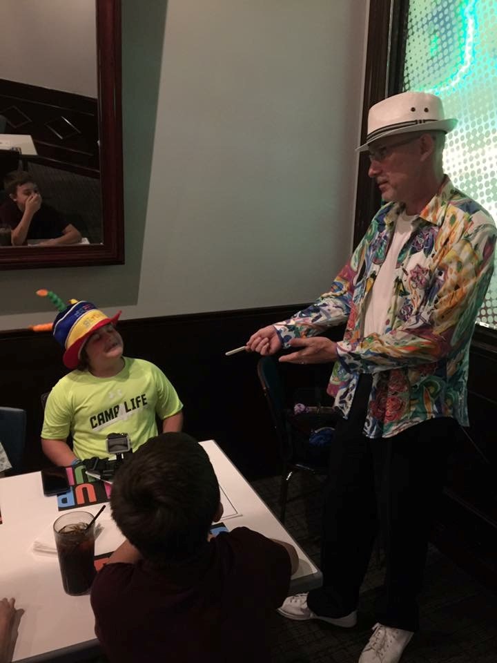 Table Magic at Colwell Birthday Party